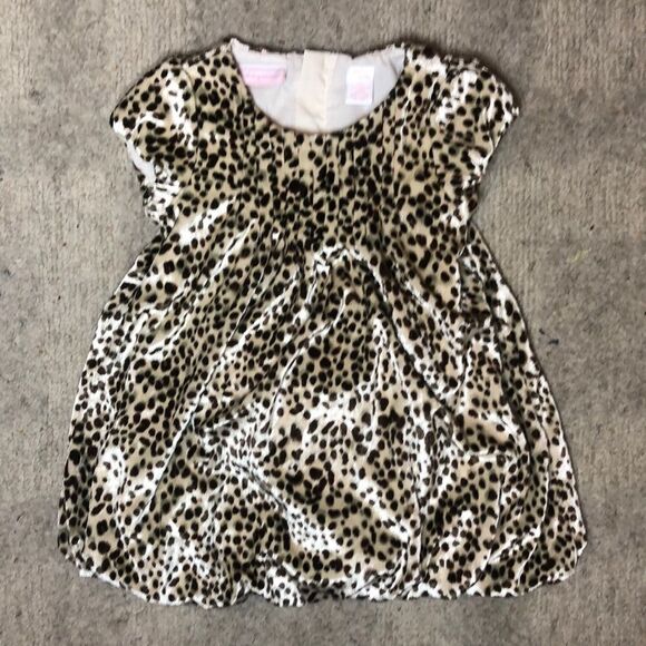 Vintage Leopard Baby Dress with Bloomer | 6-9 Mos - Picture 1 of 7